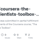 GitHub - Skjhlee/coursera-the-data-scientists-toolbox-assignment: This ...