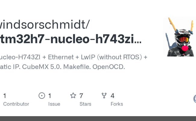 GitHub - Windsorschmidt/stm32h7-nucleo-h743zi-ethernet-lwip: Nucleo ...