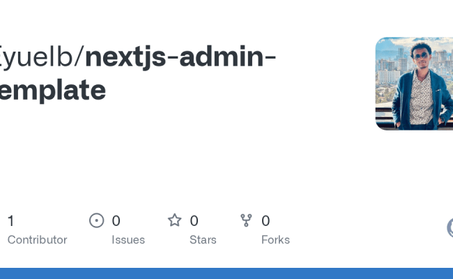 GitHub - Eyuelb/nextjs-admin-template