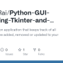 GitHub - HrithikRai/Python-GUI-app-using-Tkinter-and-SQLite: A Friendly ...