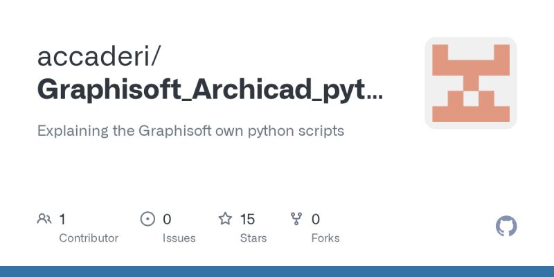 Github Tlorantfy Archicad Python Scripts Ready To Go Python Scripts - Desktop Sunset Patterns for Desktop