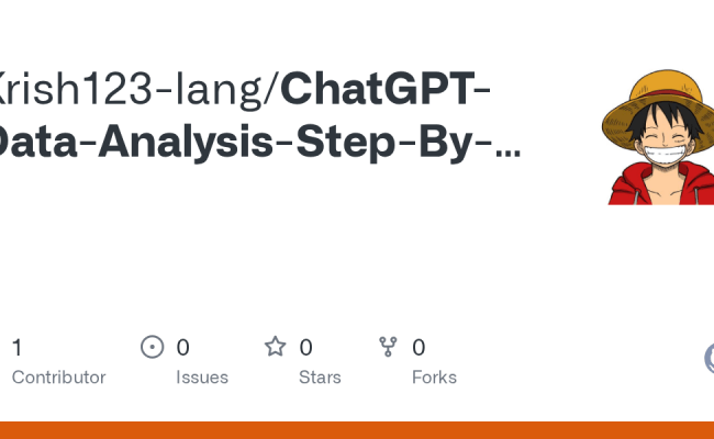 GitHub - Krish123-lang/ChatGPT-Data-Analysis-Step-By-Step