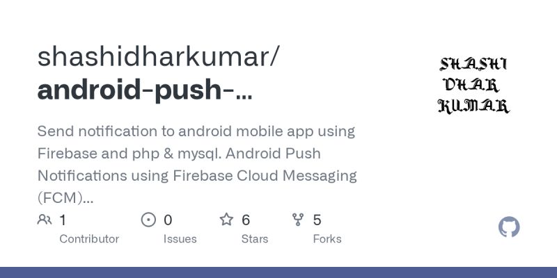 Github Ufhy Php Mysql Simple Push Notification - Geometric Image Collection - Retina Quality