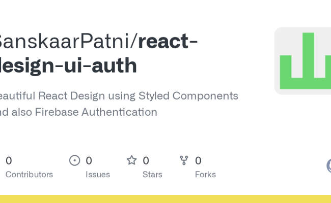GitHub - SanskaarPatni/react-design-ui-auth: Beautiful React Design ...