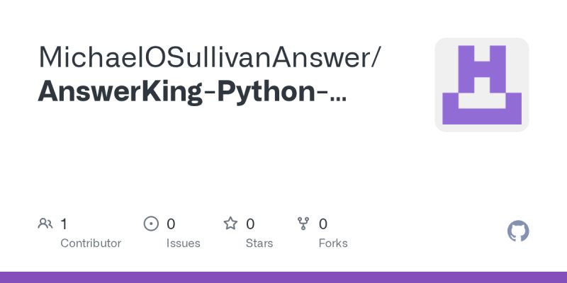 Github Answerdigital Answerking Python Answer King Python App - Modern Sunset Background - Retina