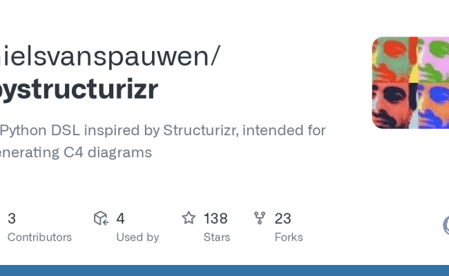GitHub - Nielsvanspauwen/pystructurizr: A Python DSL Inspired By ...