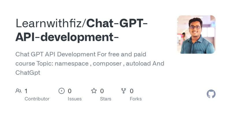 Github Learnwithfiz Chat Gpt Api Development Chat Gpt Api Development For Free And Paid - Artistic Desktop City Pictures | Free Download