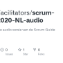 GitHub - ScrumFacilitators/scrum-guide-2020-NL-audio: De Nederlandse ...