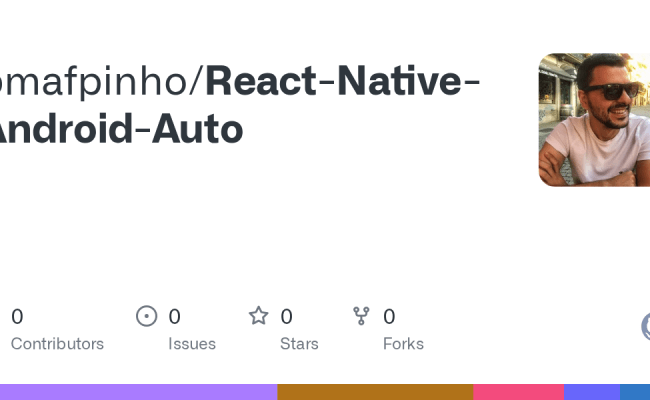 GitHub - Pmafpinho/React-Native-Android-Auto