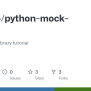 GitHub - Jcollado/python-mock-tutorial: Python Mock Library Tutorial