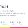 GitHub - Nwjs/nw.js: Call All Node.js Modules Directly From DOM ...
