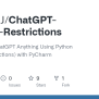 GitHub - ShalinAJ/ChatGPT-Bypass-Restrictions: How To Ask ChatGPT ...