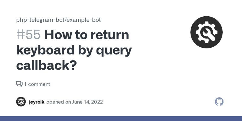 I Ve Try Using This Example But I Get This Error Issue 2 Php Telegram Bot Example Bot Github - Download Classic Light Pattern | Ultra HD