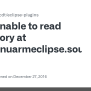 Unable To Read Repository At Http://gnuarmeclipse.sourceforge.net ...