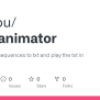 GitHub - TravYou/ascii_animator: Convert PNG Sequences To Txt And Play ...