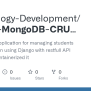 GitHub - Technology-Development/Django-MongoDB-CRUD-RESTAPI: Basic CRUD ...