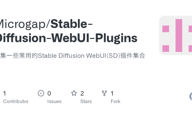 GitHub - Microgap/Stable-Diffusion-WebUI-Plugins: 收集一些常用的Stable ...