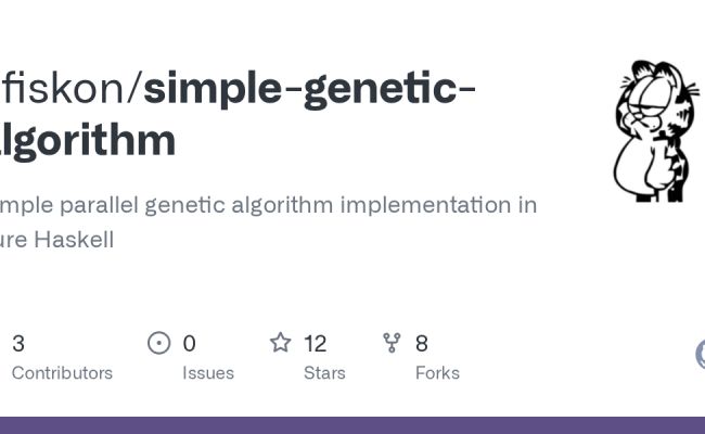 GitHub - Afiskon/simple-genetic-algorithm: Simple Parallel Genetic ...