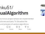 Github Panku51 Visualalgorithm This Is The Minor Project Where We