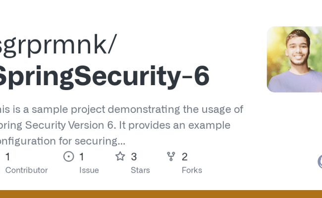 GitHub - Sgrprmnk/SpringSecurity-6: This Is A Sample Project ...