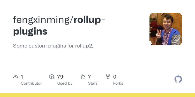 Github Rollup Awesome Delightful Rollup Plugins Packages And - Download Elegant Light Art | High Resolution
