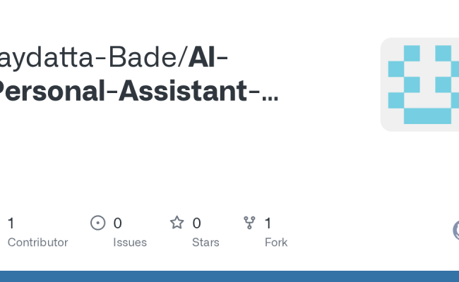 GitHub - Jaydatta-Bade/AI-Personal-Assistant-using-python