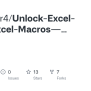 GitHub - Hammer4/Unlock-Excel-VBA-Excel-Macros---Udemy-Course-by-Leila ...