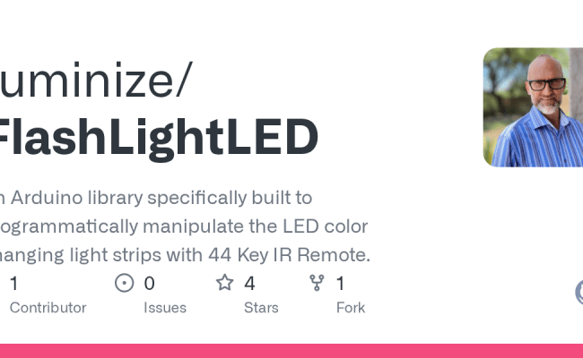 GitHub - Ruminize/FlashLightLED: An Arduino Library Specifically Built ...