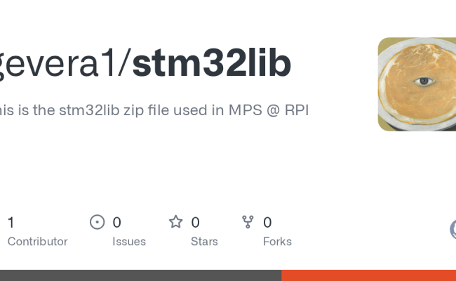 GitHub - Gevera1/stm32lib: This Is The Stm32lib Zip File Used In MPS @ RPI