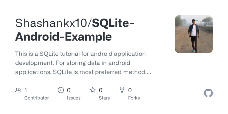 Github Hasancse91 Android Sqlite Tutorial This Is A Simple Project - Mobile Geometric Illustrations for Desktop