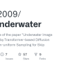 GitHub - Piggy2009/DM_underwater: This Is The Code Of The Paper ...