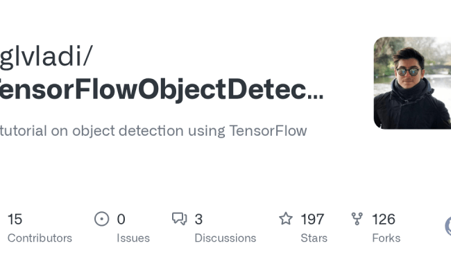 GitHub - Sglvladi/TensorFlowObjectDetectionTutorial: A Tutorial On Object Detection Using TensorFlow