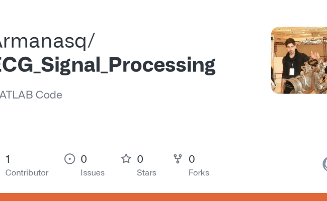 GitHub - Armanasq/ECG_Signal_Processing: MATLAB Code