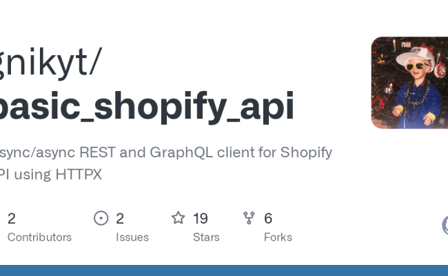 GitHub - Gnikyt/basic_shopify_api: A Sync/async REST And GraphQL Client ...