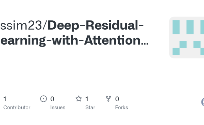 GitHub - Kssim23/Deep-Residual-Learning-with-Attention-Mechanism-for ...