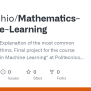 GitHub - Spapicchio/Mathematics-Machine-Learning: Mathematical ...