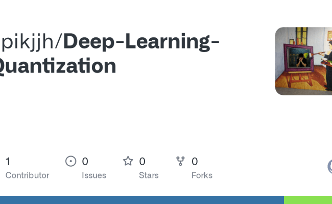 GitHub - Epikjjh/Deep-Learning-Quantization