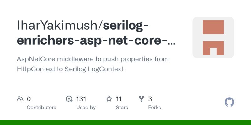 Github Datalust Serilog Middleware Example An Example Asp Net Core App With Smart Request - HD Landscape Pictures for Desktop