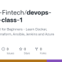 GitHub - Devops-Fintech/devops-master-class-1: Devops Tutorial For ...