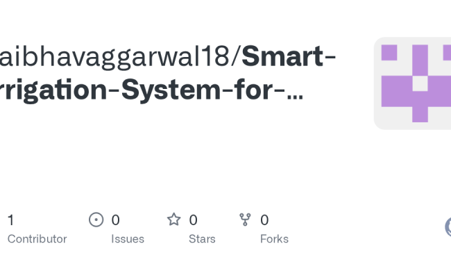 GitHub - Vaibhavaggarwal18/Smart-Irrigation-System-for-Fields-Using ...