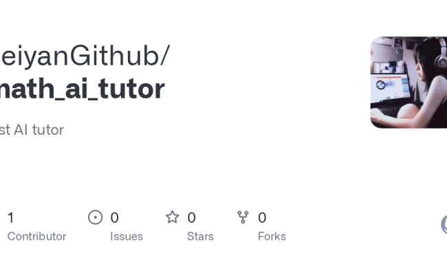 GitHub - LeiyanGithub/math_ai_tutor: Test AI Tutor