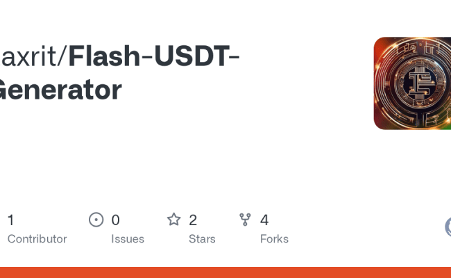 GitHub - Laxrit/Flash-USDT-Generator