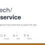 GitHub - RemTech/Microservice: This Is A Springboot Microservice Project For Api