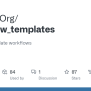 GitHub - Comfy-Org/workflow_templates: ComfyUI Templates Workflows