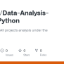 GitHub - Shivji-sj/Data-Analysis-Using-Python: In This Project, All Projects Analysis Under The ...