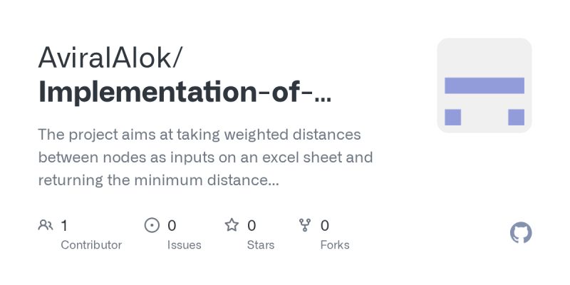 Dijkstra S Algorithm Implemented In Excel Vba Code Review Stack Exchange - Download Incredible Nature Illustration | HD