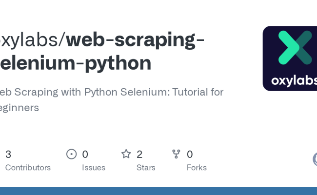 Web-scraping-selenium-python/main.py At Main · Oxylabs/web-scraping ...