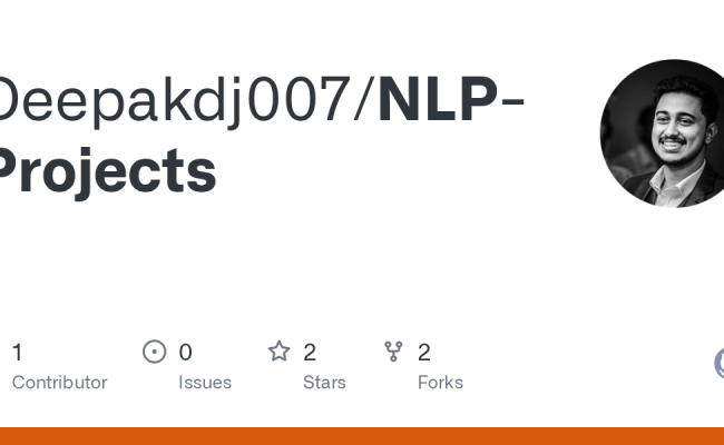 GitHub - Deepakdj007/NLP-Projects