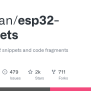 GitHub - Nkolban/esp32-snippets: Sample ESP32 Snippets And Code Fragments