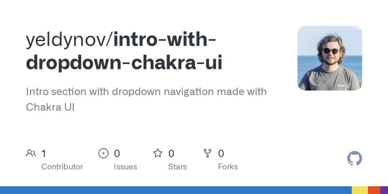 Chakra Version Isn T Showing On Dropdown Issue 18 Chakra Ui Chakra Ui Docs Github - HD City Wallpapers for Desktop